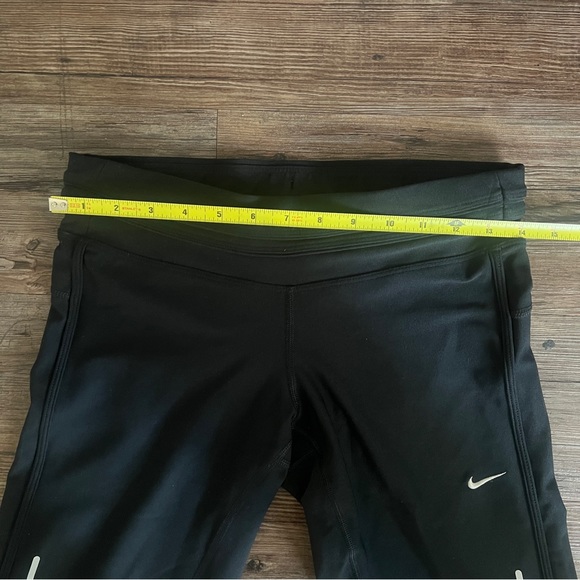 NEW Nike Dri-Fit black cropped running pants womens size M new NWT - Picture 9 of 10